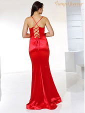 AF32209 Dress - Red (Angel Forever)